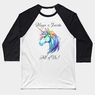 Magical Unicorn Baseball T-Shirt